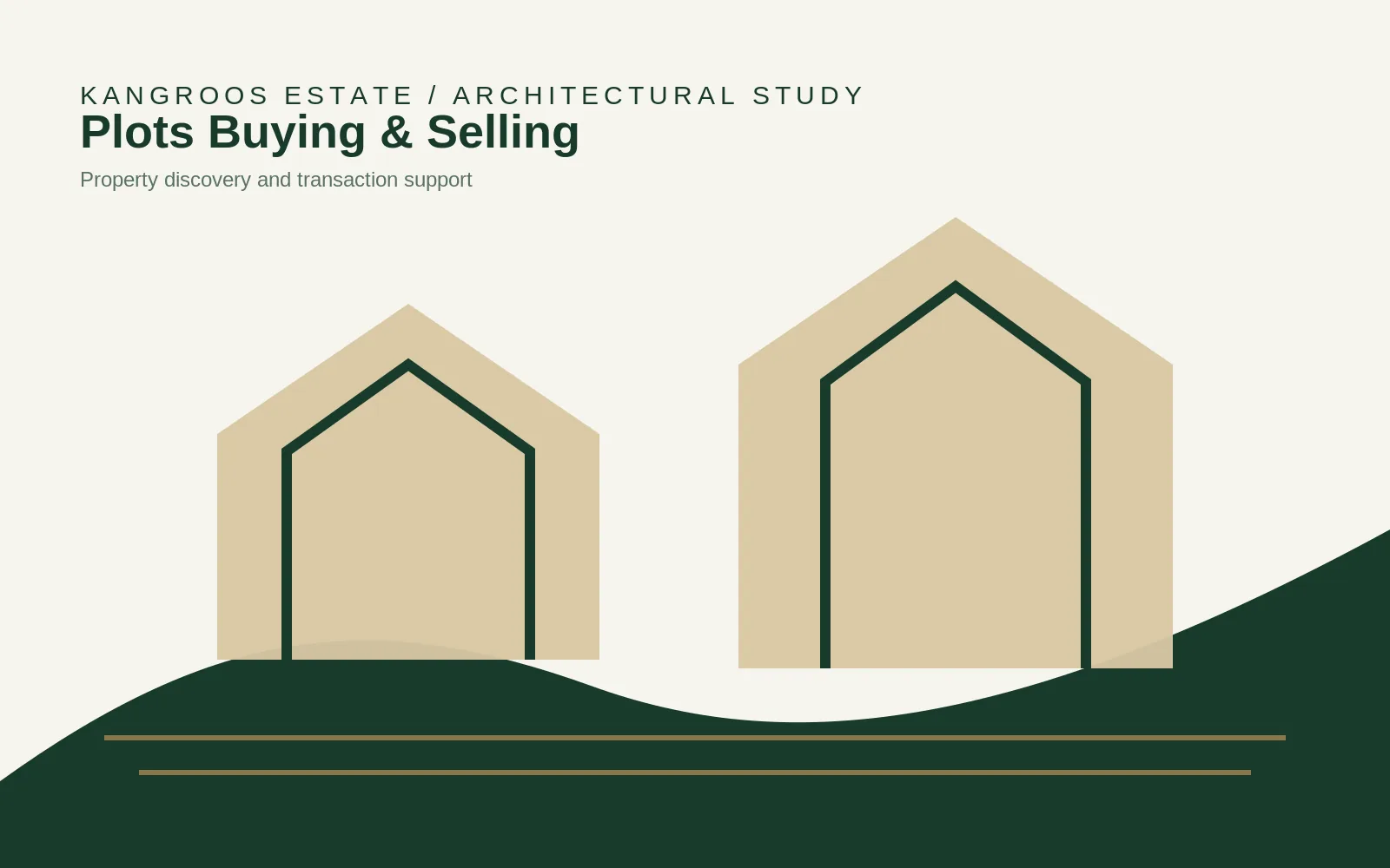 Architectural visual for plots buying and selling in Kharagpur